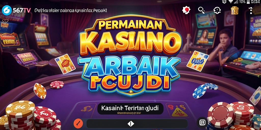 Tampilan menarik dari gameplay Kasino di 567TV yang mengasyikkan.