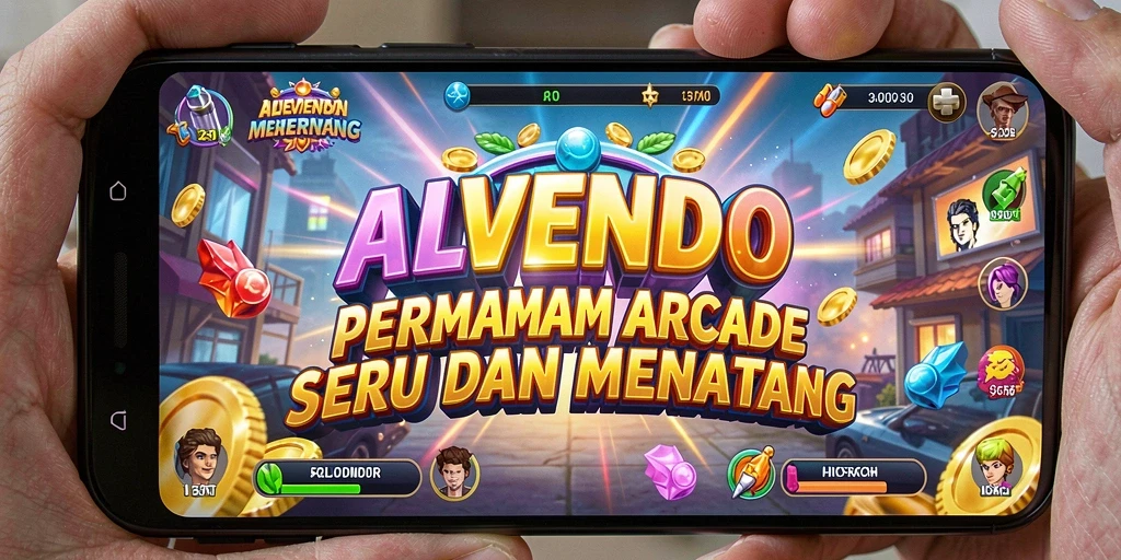 Tampilan menarik dari gameplay seru ALVENDO.