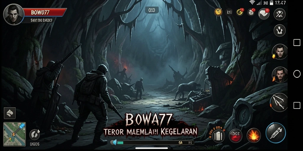 Gameplay menegangkan dengan suasana gelap dan menyeramkan.
