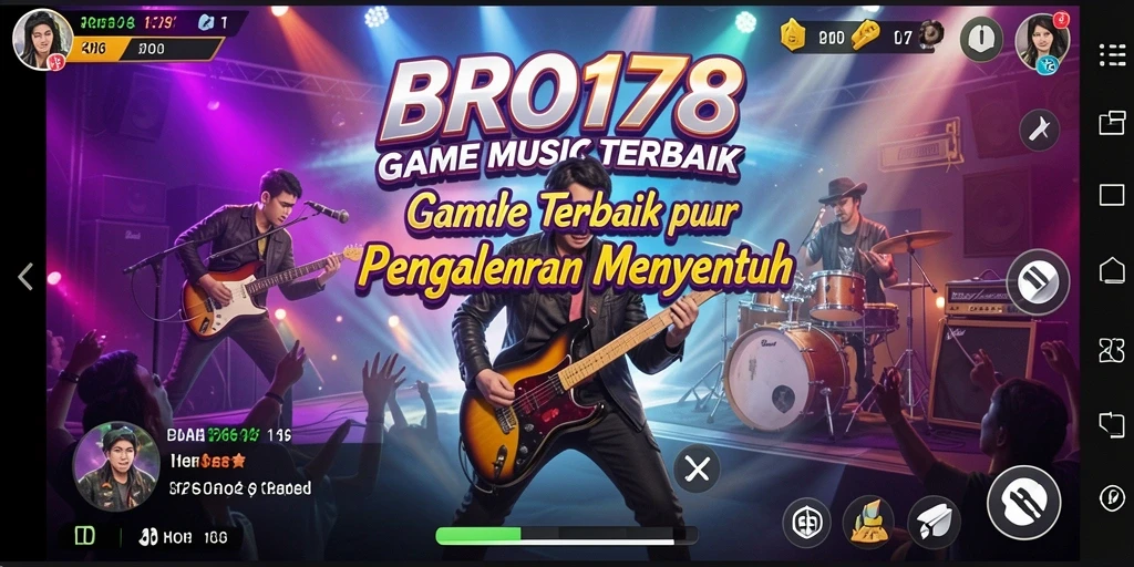 Tampilan menarik dari gameplay BRO178 yang memukau dan penuh warna.