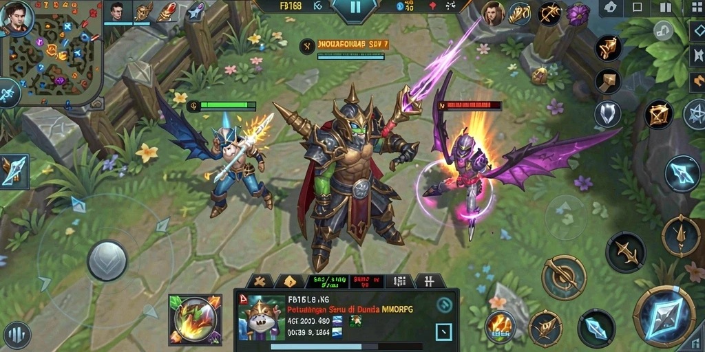 Tampilan gameplay FB168 yang mendebarkan dan interaktif.
