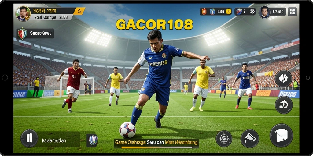 Tampilan gameplay GACOR108 yang seru dan interaktif.