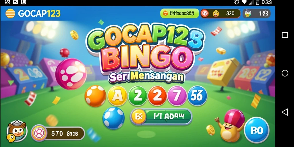 Tampilan utama GOCAP123 saat bermain Bingo dengan antarmuka yang menarik.