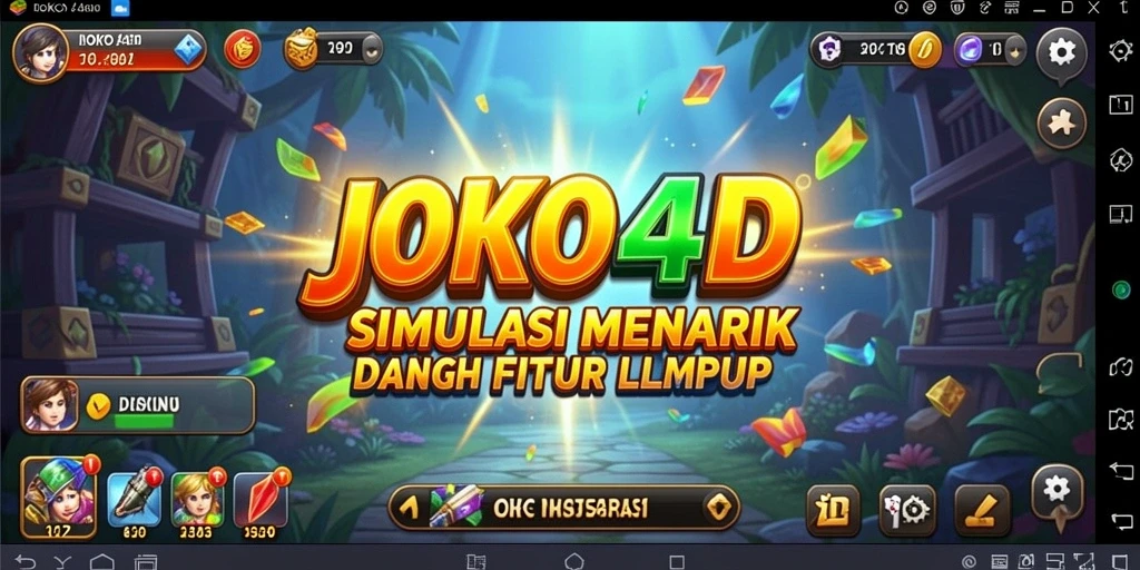 Tampilan screenshot menunjukkan gameplay Simulation yang menarik dan interaktif.