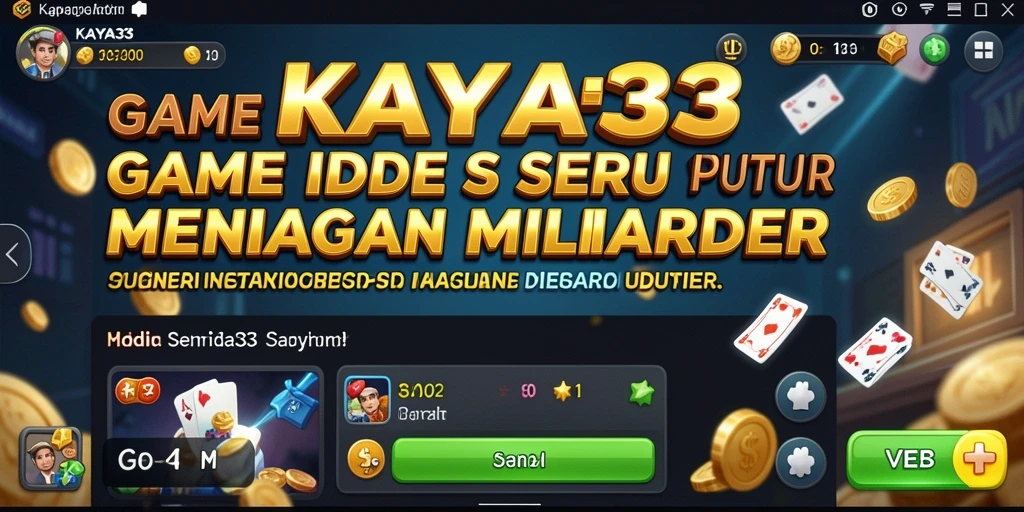 Tangkapan layar gameplay KAYA33 menampilkan proses pengumpulan kekayaan yang seru.