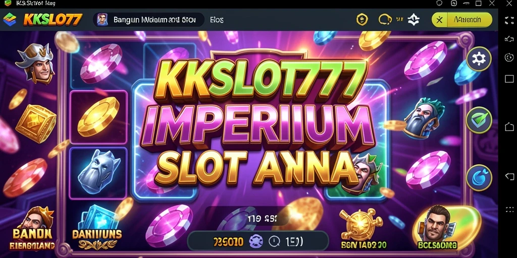Screenshot gameplay KKSLOT777 menampilkan keseruan mengelola kasino.