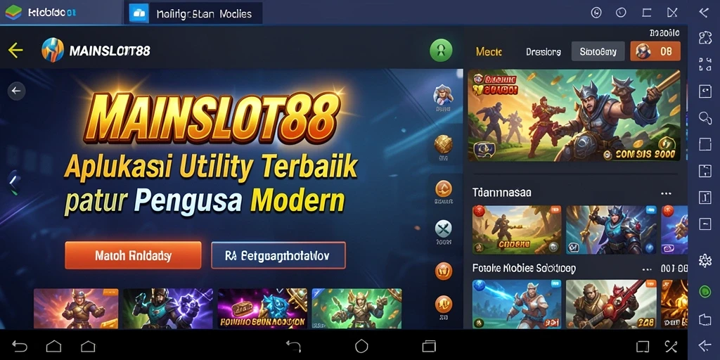 Antarmuka pengguna MAINSLOT88 yang ramah dan inovatif.