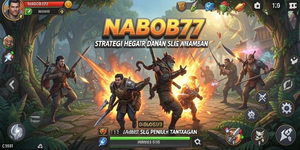 Tangkapan layar gameplay NABOB77 menampilkan strategi pertempuran yang mendebarkan.