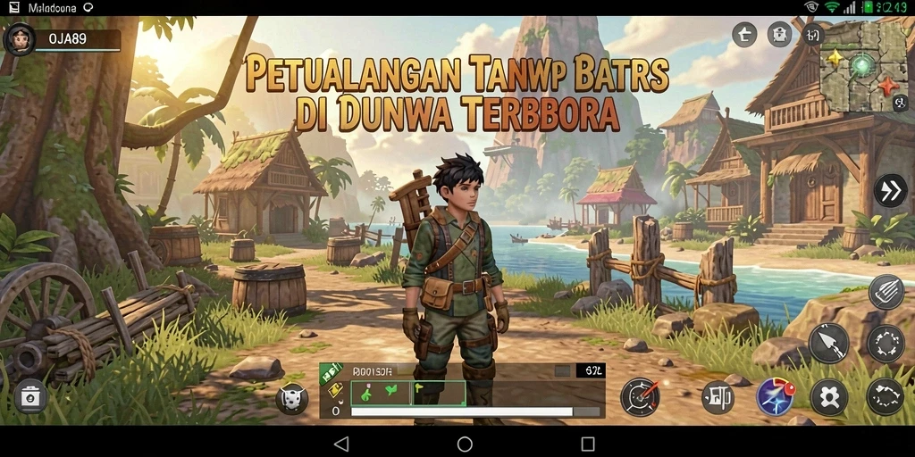 Tangkapan layar OJA89 menampilkan gameplay Open World yang menakjubkan dan petualangan seru.