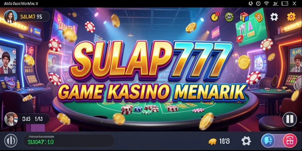 Tampilan gameplay mendebarkan dari SULAP777 dengan grafis yang menakjubkan.