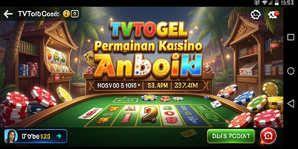 Screenshot TVTOGEL menampilkan aksi seru permainan Kasino yang mendebarkan.