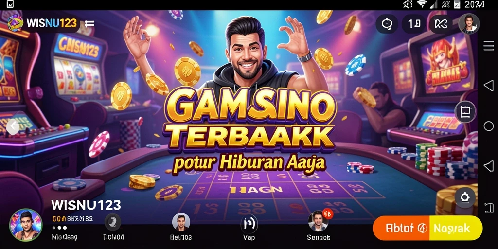 Gameplay seru dan mendebarkan di WISNU123 Kasino.